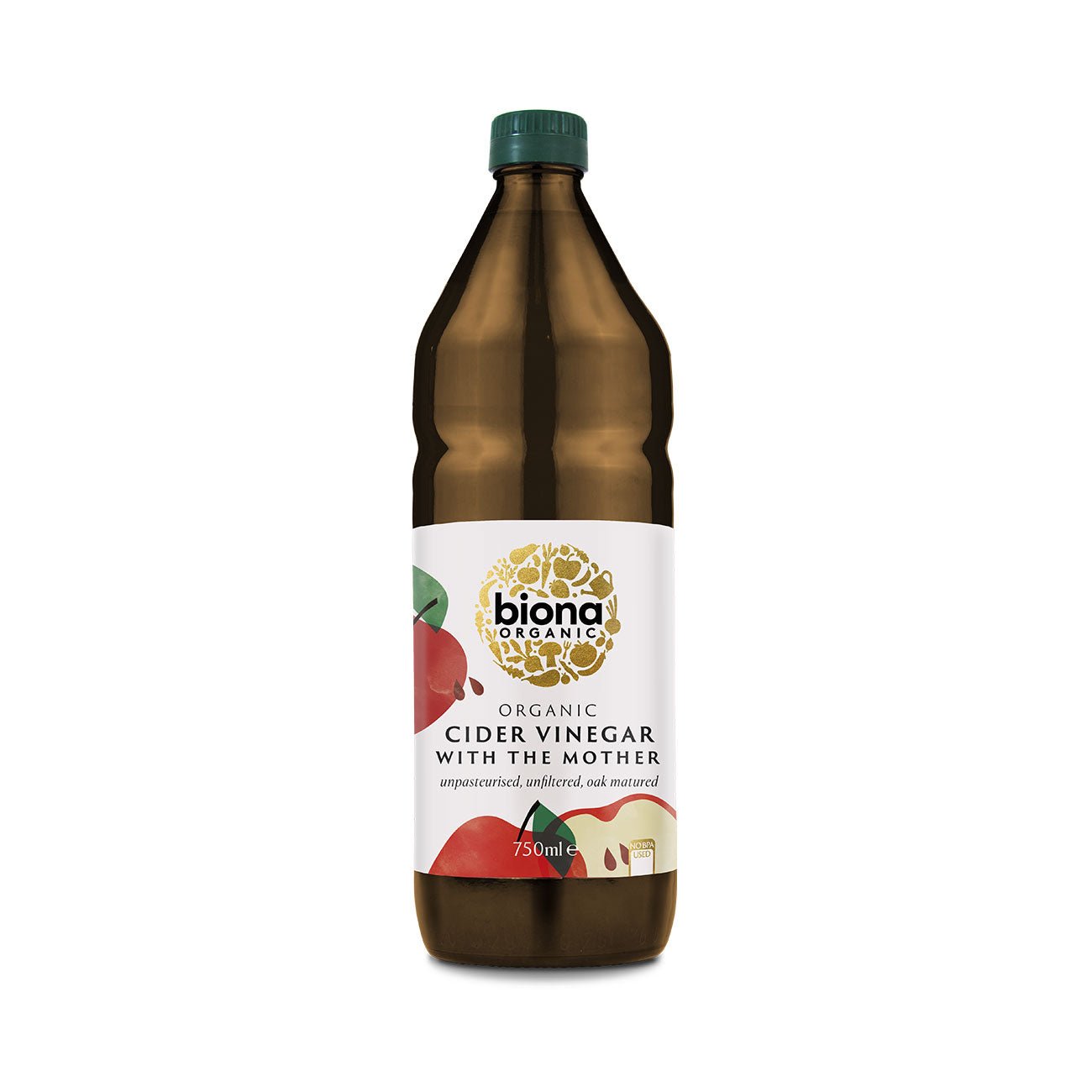 Organic Apple Cider Vinegar 750ml - Eco Natural Products - Biona - Vinegar