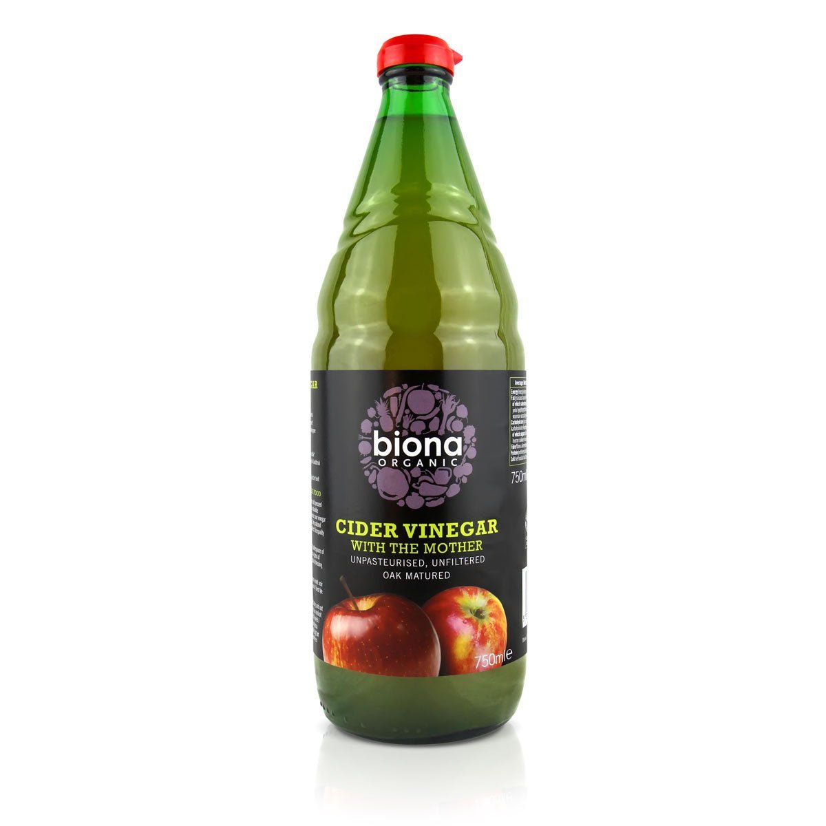 Organic Apple Cider Vinegar 750ml - Eco Natural Products - Biona - Vinegar