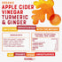 Organic Apple Cider Vinegar with Turmeric & Ginger 500ml - Raw Health - Vinegar - Eco Natural Products