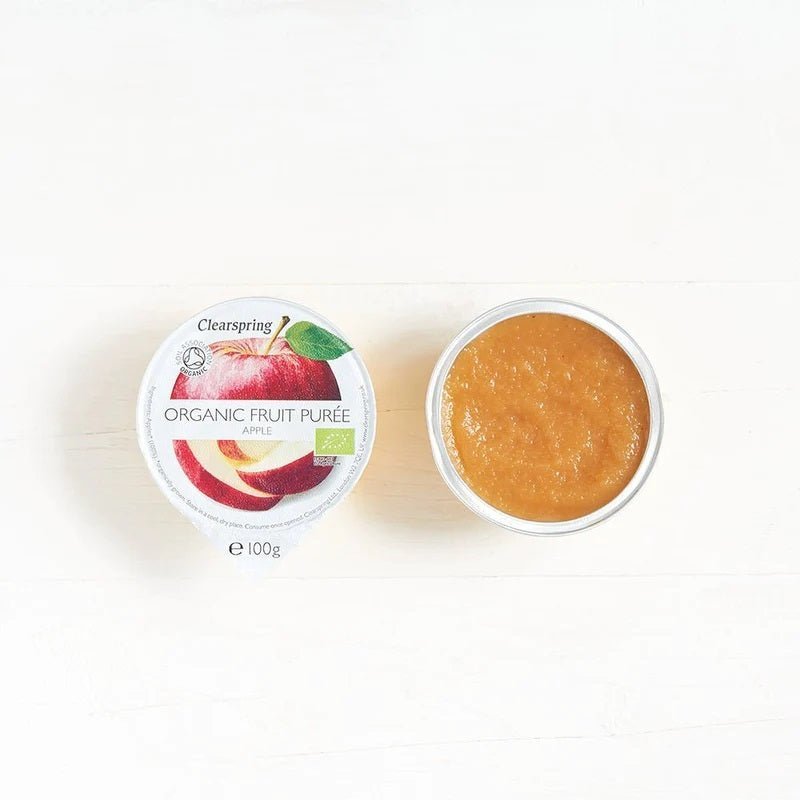 Organic Apple Fruit Puree 2x100g - Clearspring - Fruit Puree - Eco Natural Products