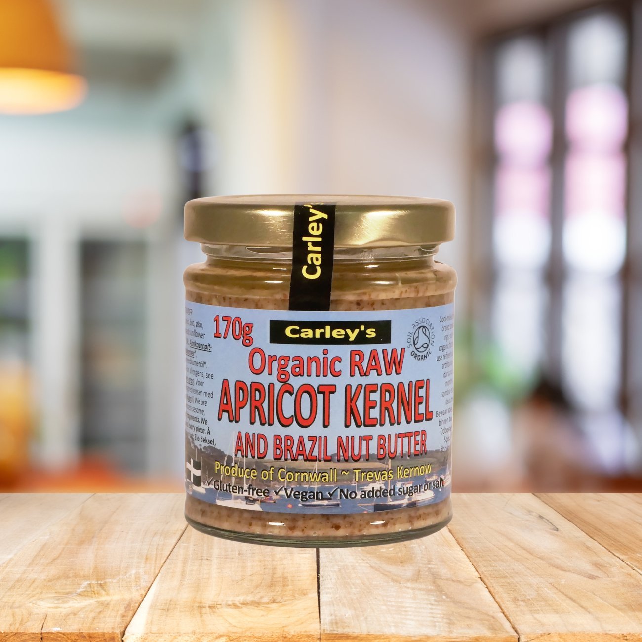 Organic Apricot Kernel Butter Vegan 170g - CarleyÂ´s - Spread - Eco Natural Products