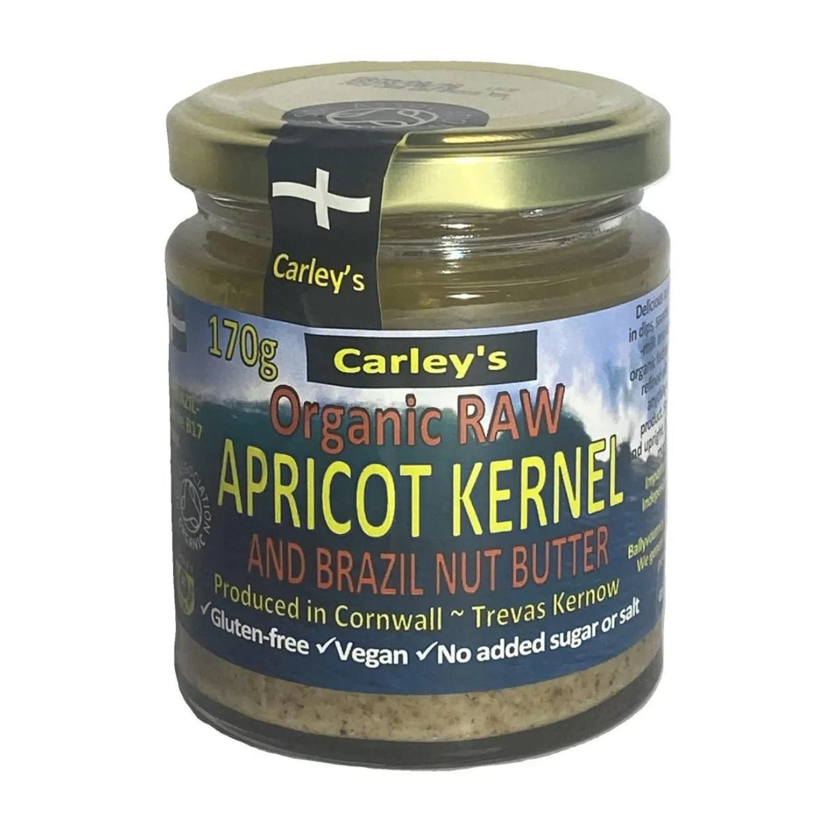Organic Apricot Kernel Butter Vegan 170g - Carley´s - Nut Butters - Carley´s