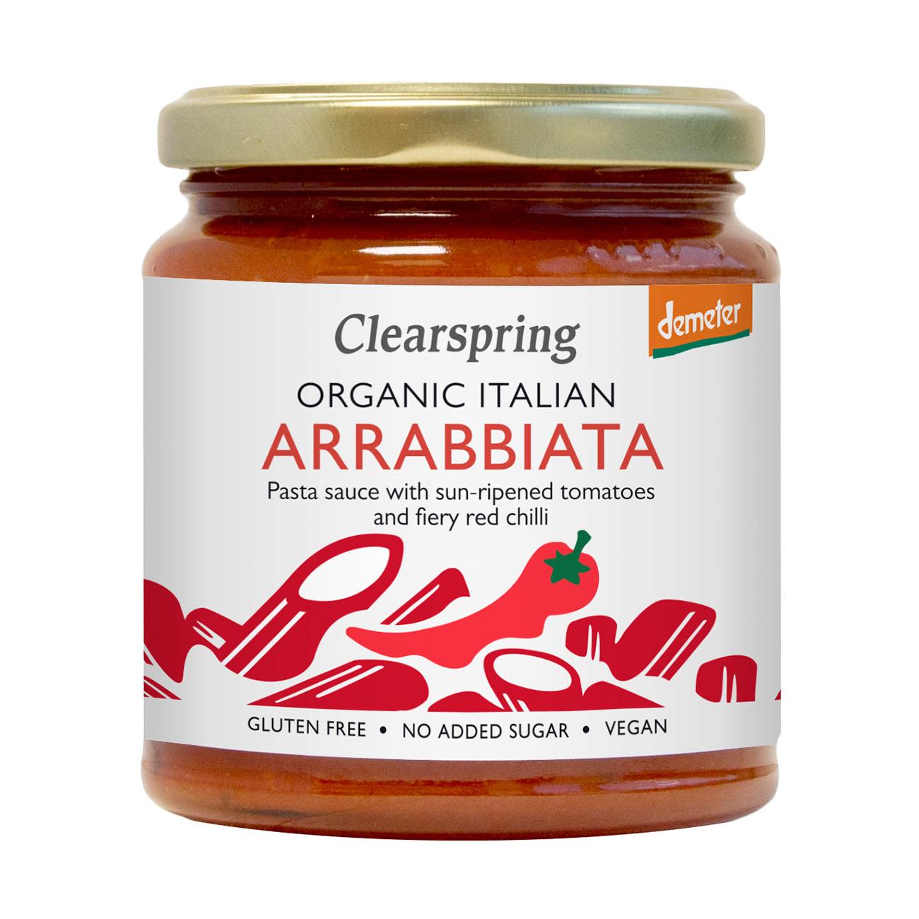 Organic Arrabbiata Demeter Italian Pasta Sauce 300g - Clearspring - Pasta Sauce - Eco Natural Products