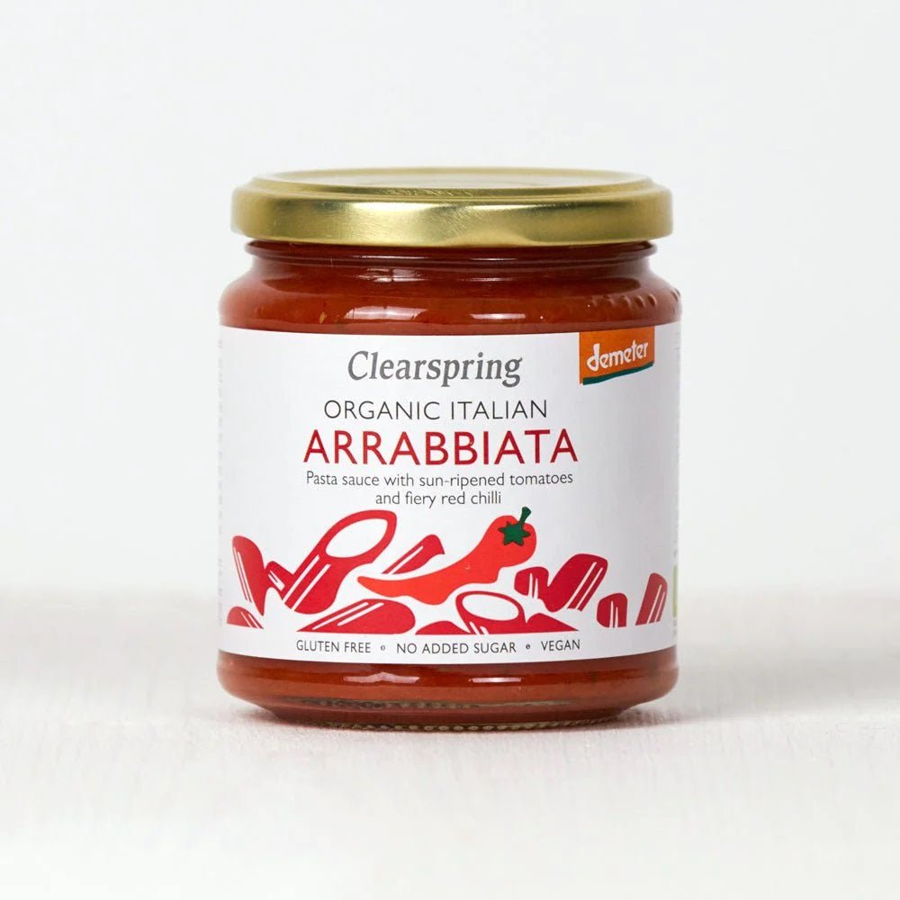 Organic Arrabbiata Demeter Italian Pasta Sauce 300g - Clearspring - Pasta Sauce - Eco Natural Products