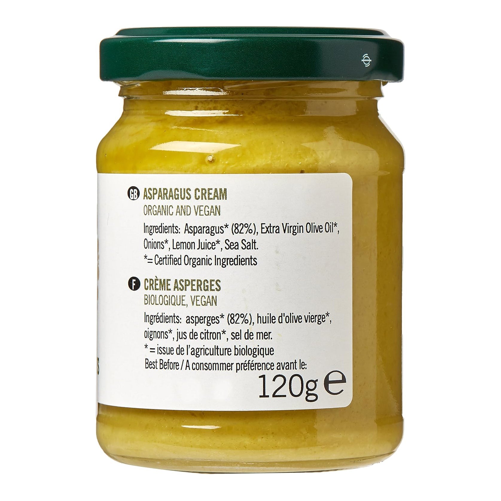 Organic Asparagus Cream 120g - Eco Natural Products - Biona - Food Cream