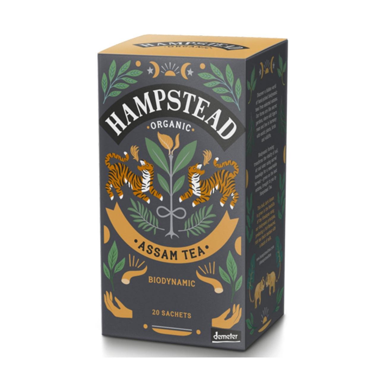 Organic Assam Black Tea 20 bags - Hampstead Tea - Black tea - Eco Natural Products