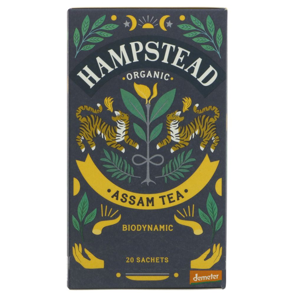 Organic Assam Black Tea 20 bags - Hampstead Tea - Black tea - Eco Natural Products