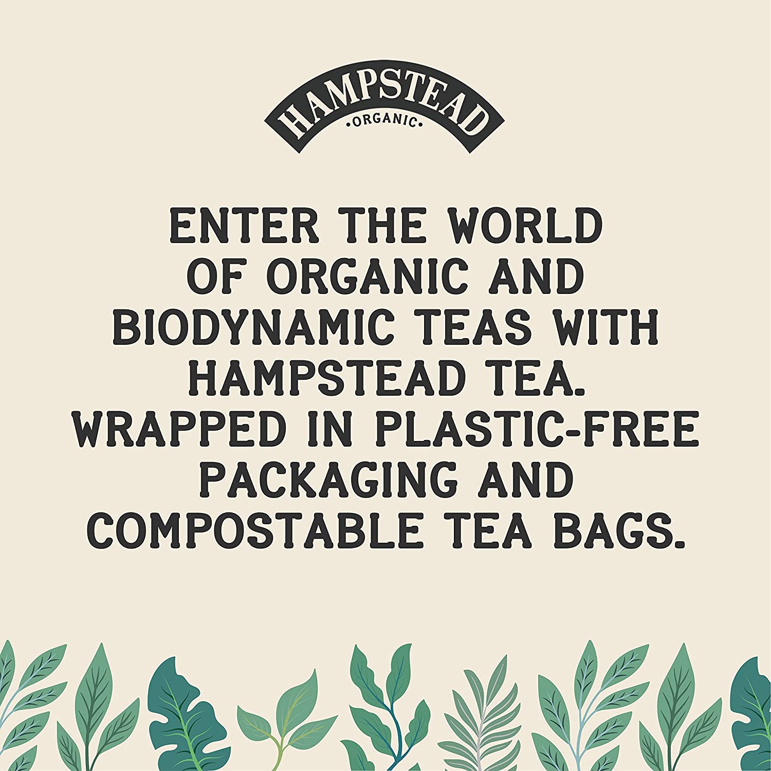 Organic Assam Black Tea 20 bags - Hampstead Tea - Black tea - Eco Natural Products