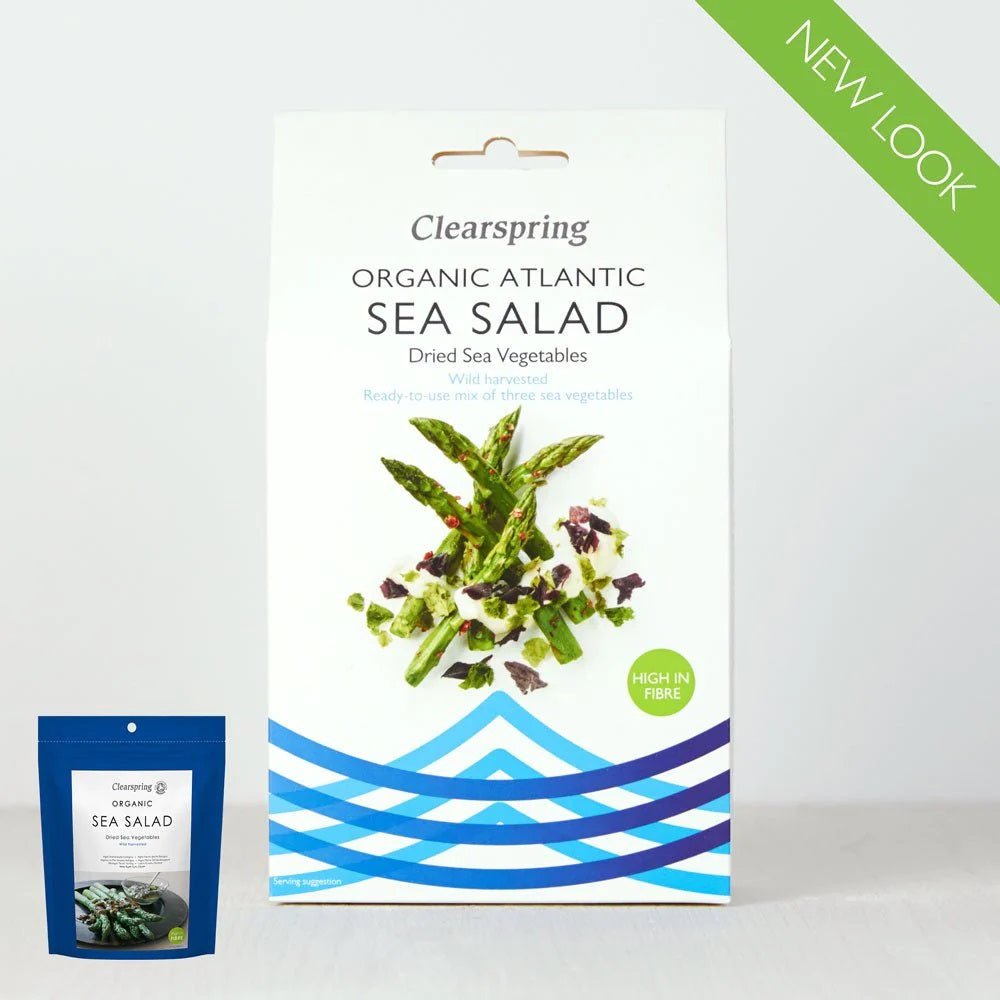 Organic Atlantic Salad Dried Sea Vegetables 25g [BLACK FRIDAY] - Eco Natural Products - Clearspring - Sea Vegetables