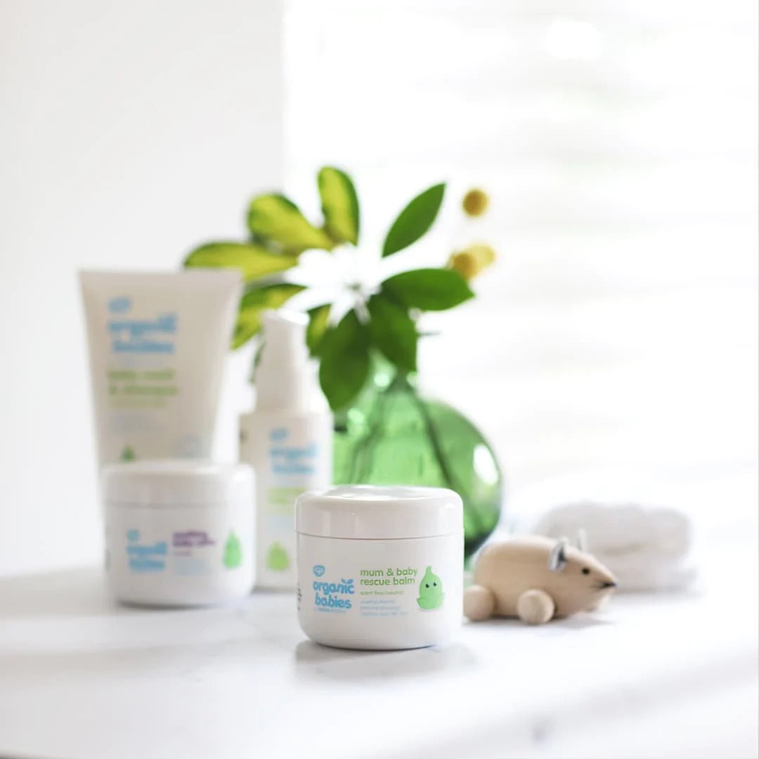 Organic Babies Mother & Baby Rescue Balm Scent Free 100ml - Green People - Body balm - Eco Natural Products