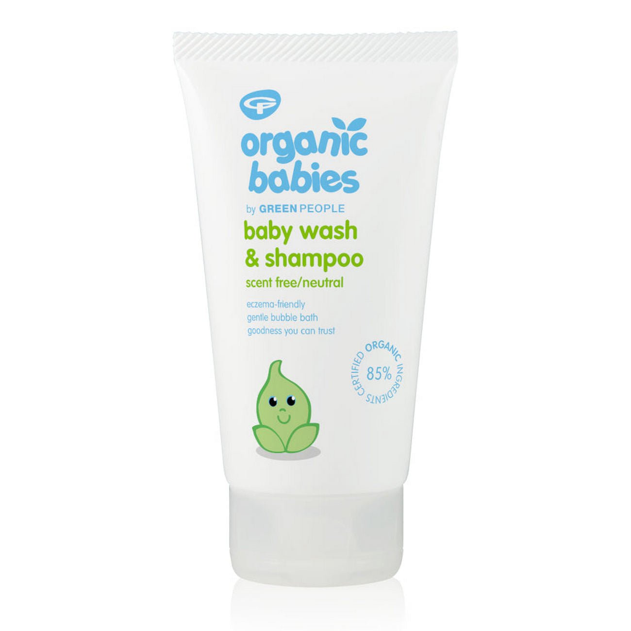 Organic Baby Wash & Shampoo Scent Free 150ml [BLACK FRIDAY] - Eco Natural Products - Green People - Baby Bathing