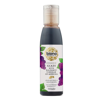 Organic Balsamic Glaze 150ml - Biona - Vinegar - Eco Natural Products