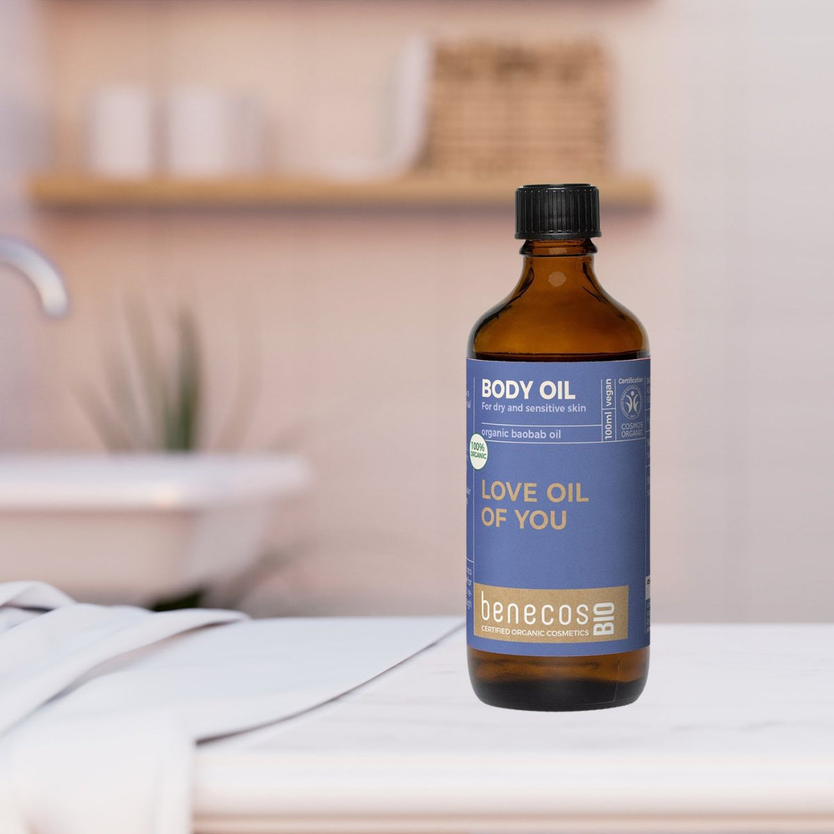 Organic Baobab Body Oil 100ml - Benecos - Body Oil - Eco Natural Products