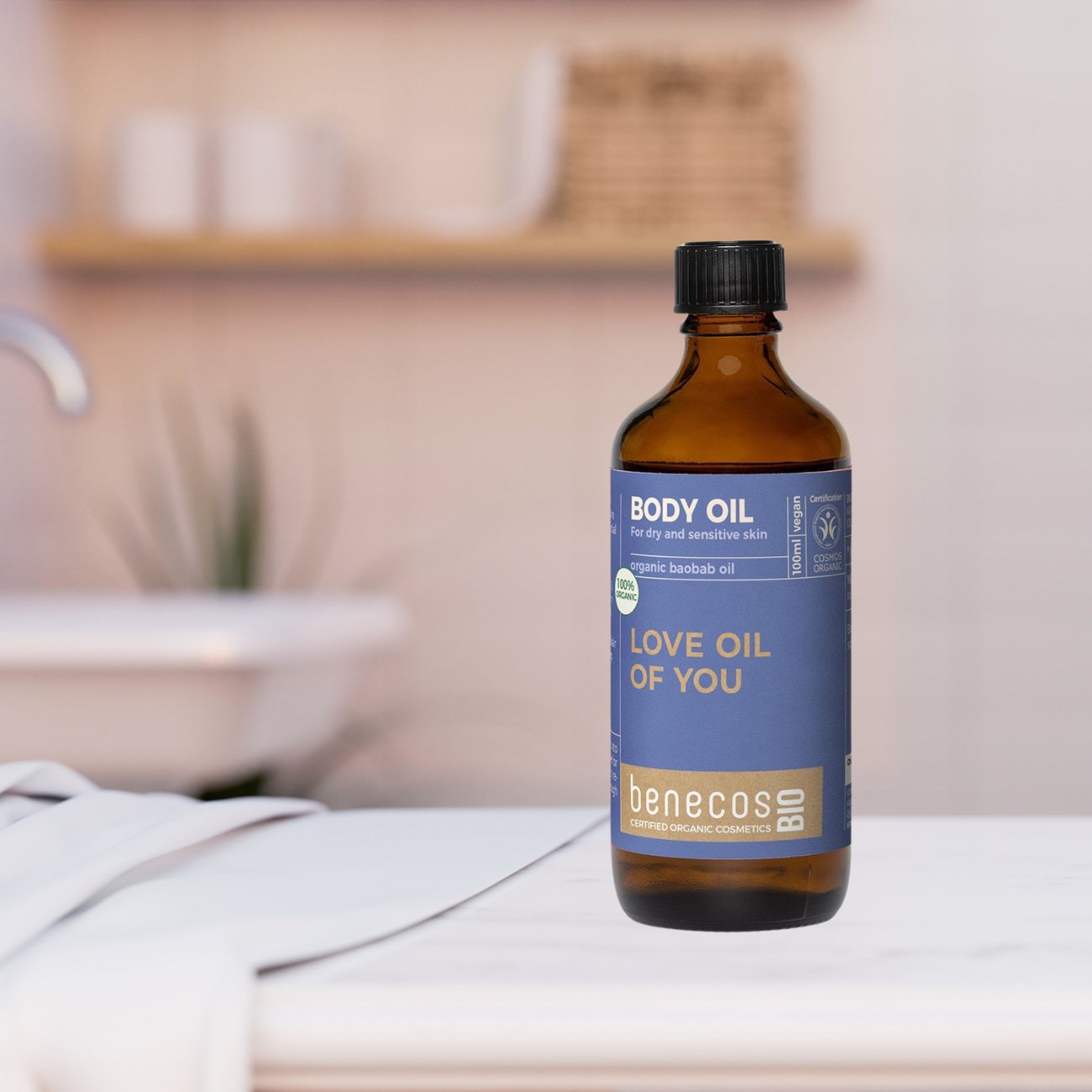 Organic Baobab Body Oil 100ml - Benecos - Body Oil - Eco Natural Products