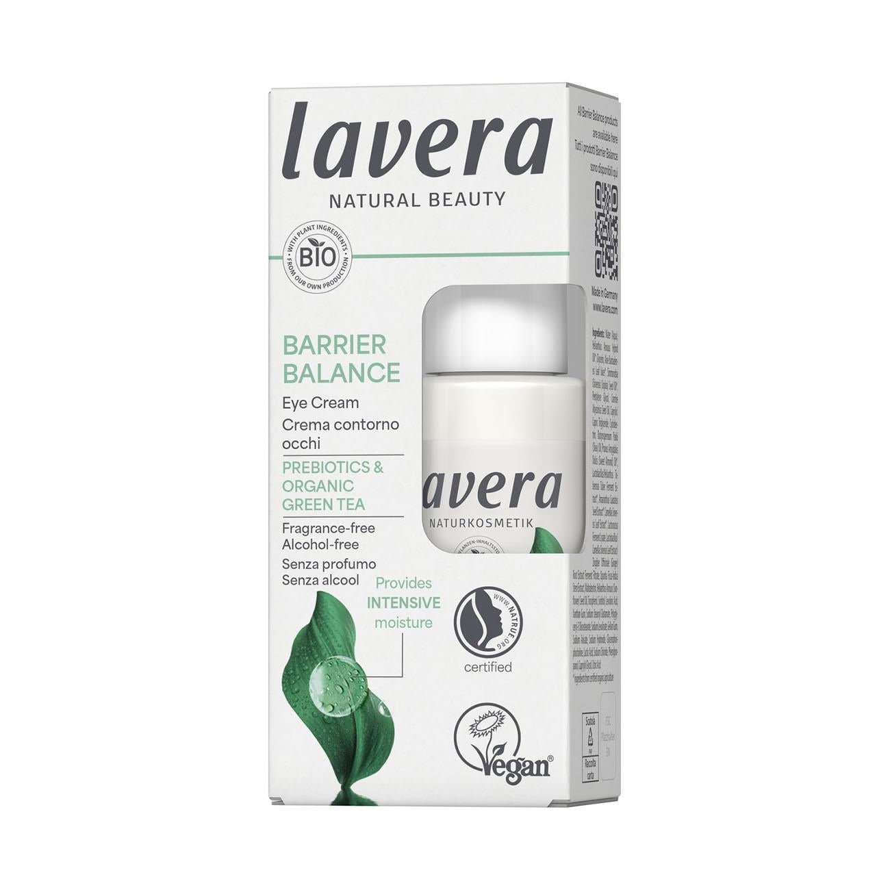 Organic Barrier Balance Eye Cream 15ml - Lavera - Lavera