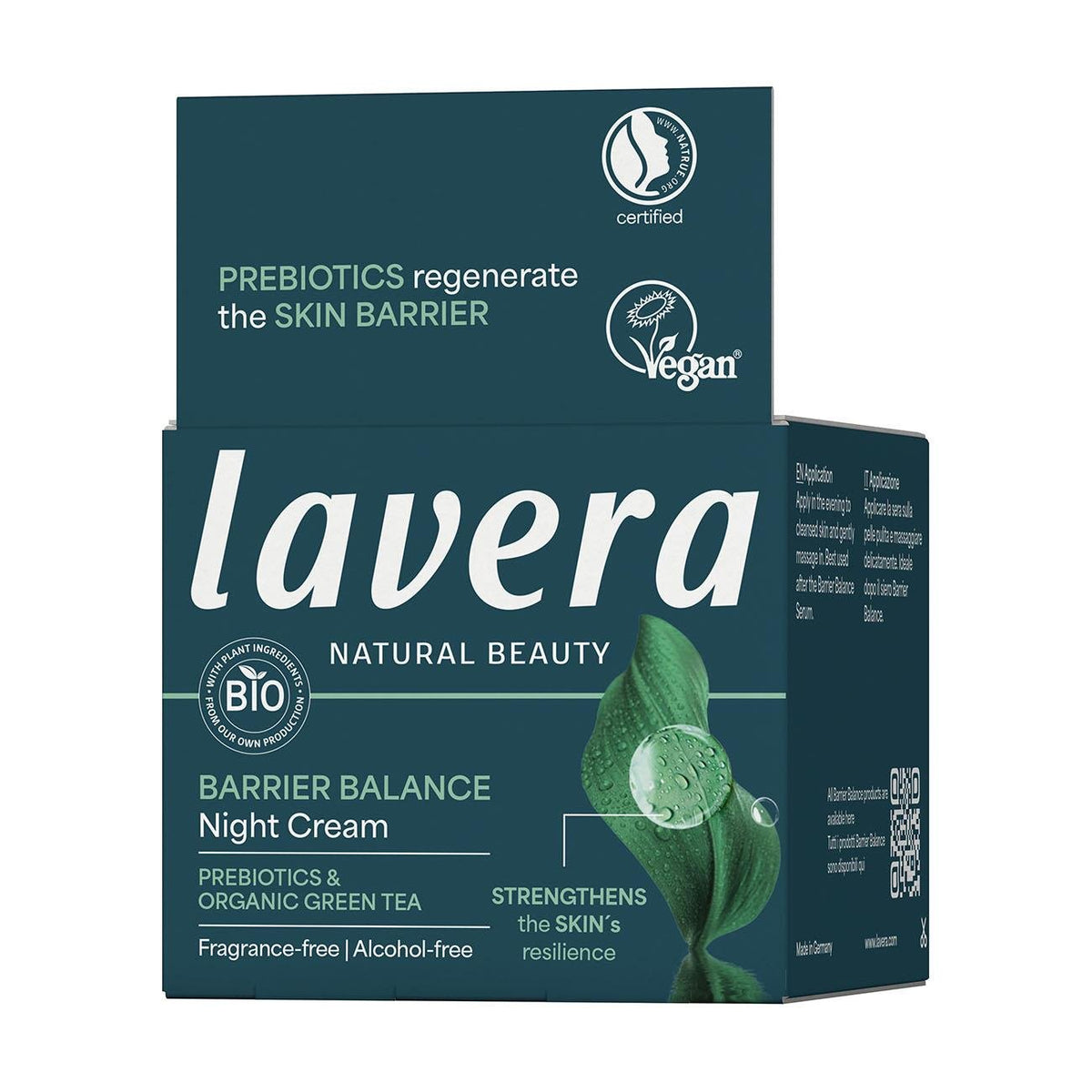 Organic Barrier Balance Night Cream 50ml - Lavera - Lavera