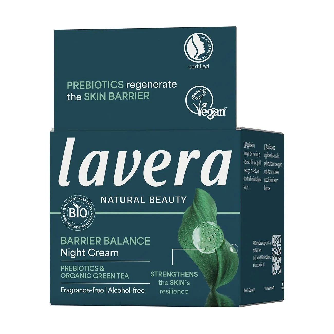 Organic Barrier Balance Night Cream 50ml - Lavera - Face Moisturizers - Lavera