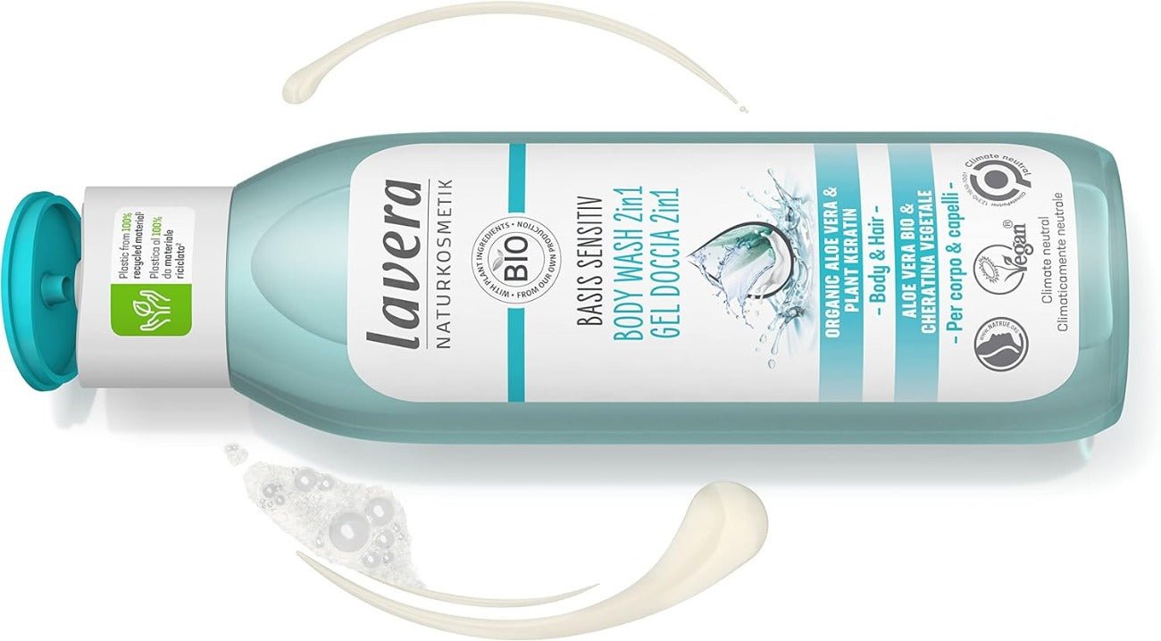 Organic Basic Sensitiv Body Wash 2 In 1 250ml - Lavera - Body wash - Eco Natural Products