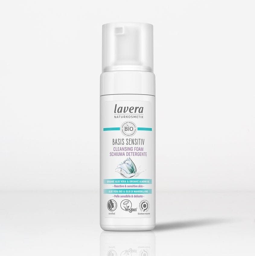 Organic Basic Sensitiv Calming Cleansing Foam 150ml - Lavera - Cleansing foam - Eco Natural Products