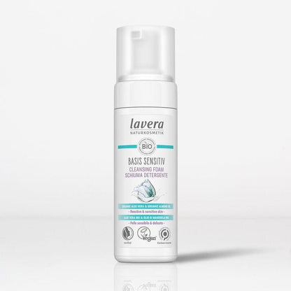 Organic Basic Sensitiv Calming Cleansing Foam 150ml - Lavera - Cleansing foam - Eco Natural Products