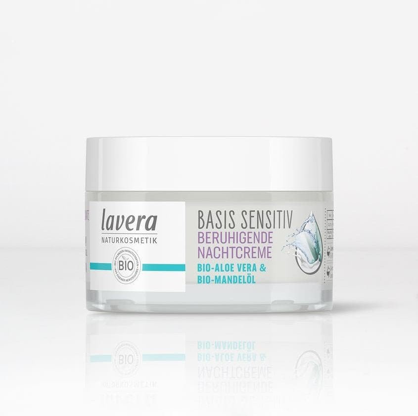 Organic Basic Sensitiv Calming Night Cream 50ml - Lavera - Night cream - Eco Natural Products
