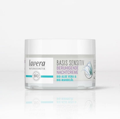 Organic Basic Sensitiv Calming Night Cream 50ml - Lavera - Night cream - Eco Natural Products