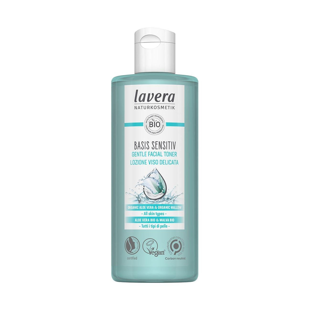 Organic Basic Sensitiv Gentle Facial Toner 200ml - Lavera - Facial toner - Eco Natural Products