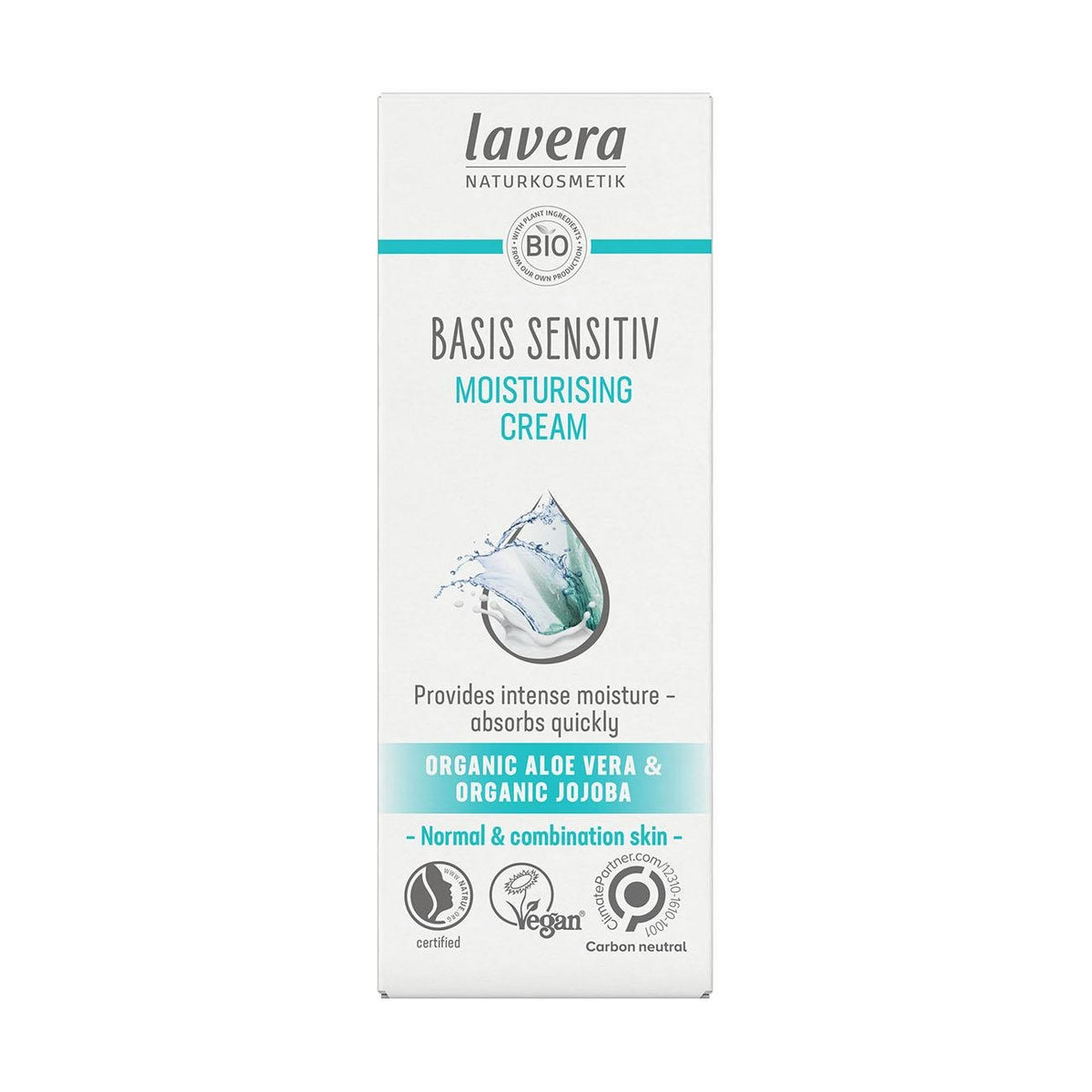Organic Basic Sensitiv Moisturising Cream 50ml - Lavera - Moisturising cream - Eco Natural Products