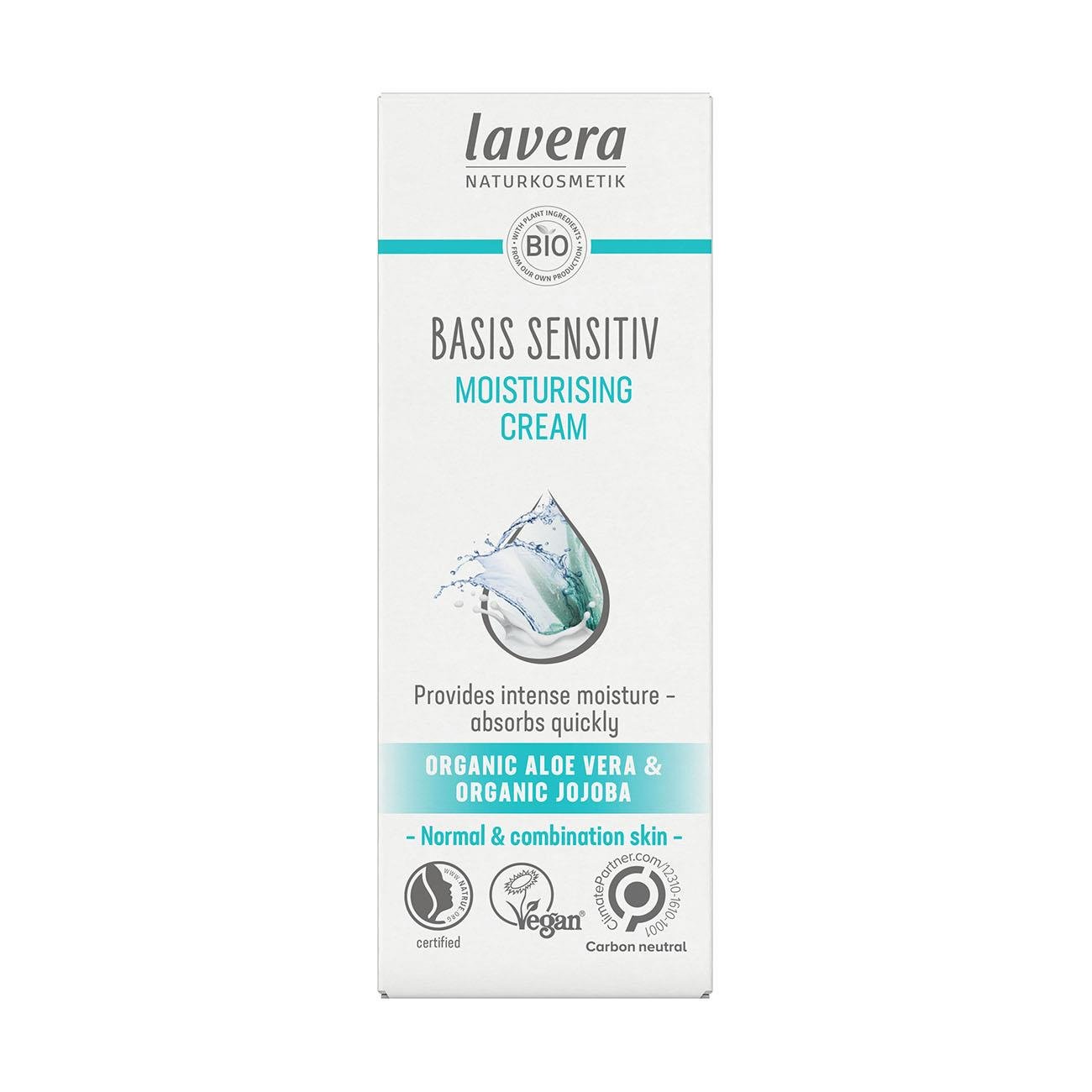 Organic Basic Sensitiv Moisturising Cream 50ml - Lavera - Moisturising cream - Eco Natural Products