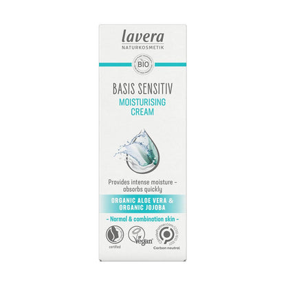 Organic Basic Sensitiv Moisturising Cream 50ml - Lavera - Moisturising cream - Eco Natural Products