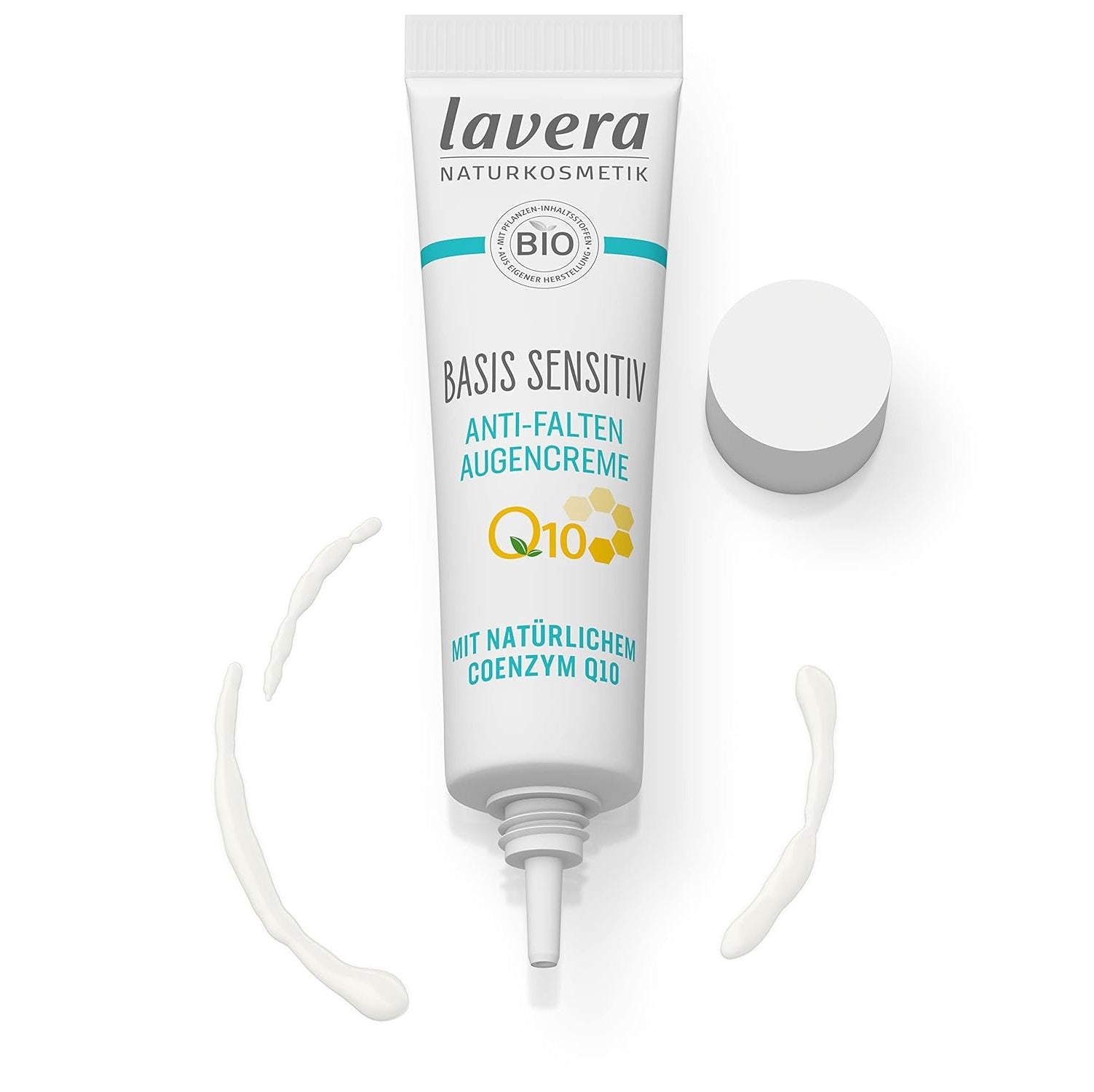 Organic Basic Sensitiv Q10 Anti - Ageing Eye Cream 15ml - Lavera - Eye cream - Eco Natural Products