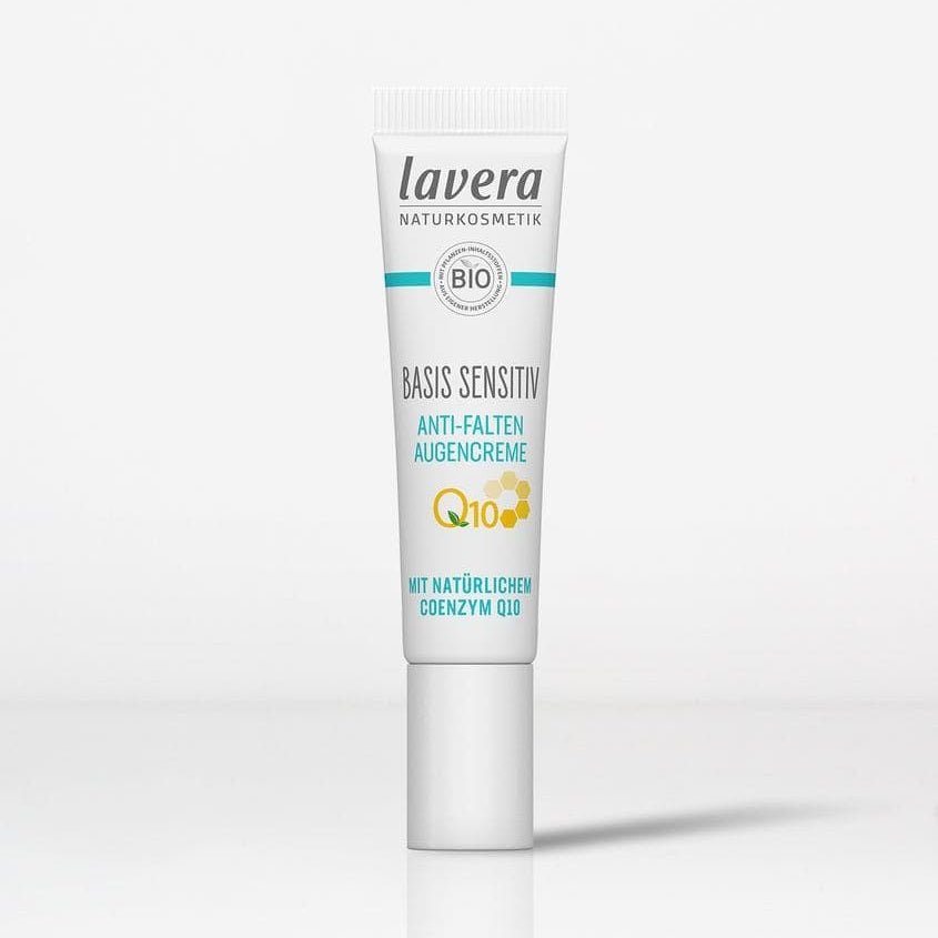Organic Basic Sensitiv Q10 Anti - Ageing Eye Cream 15ml - Lavera - Eye cream - Eco Natural Products
