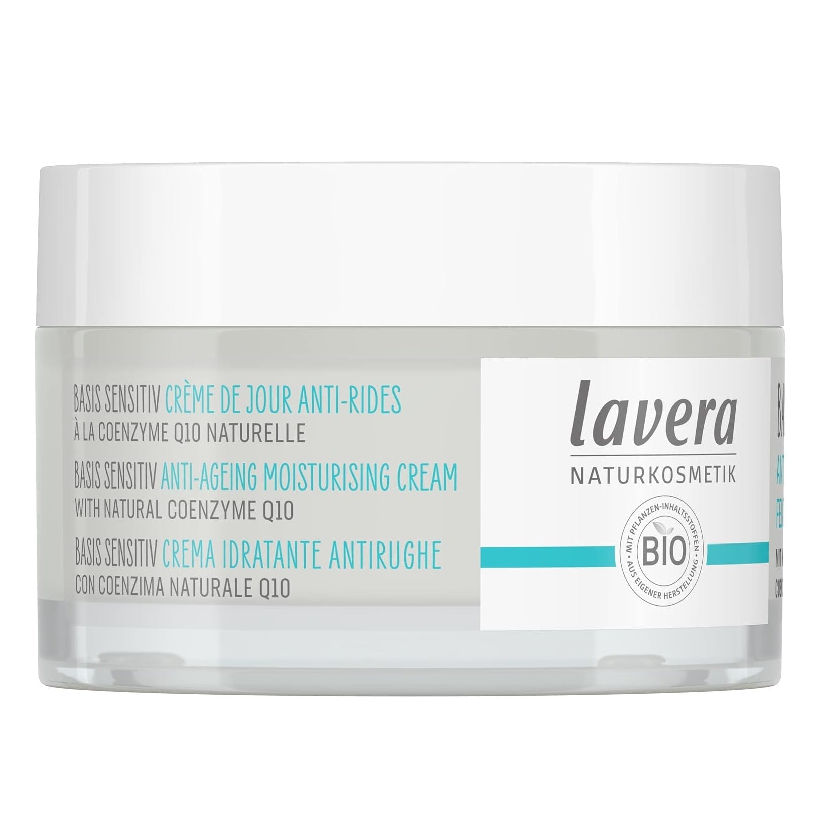 Organic Basic Sensitiv Q10 Anti - Ageing Moisturising Cream 50ml - Lavera - Moisturising cream - Eco Natural Products