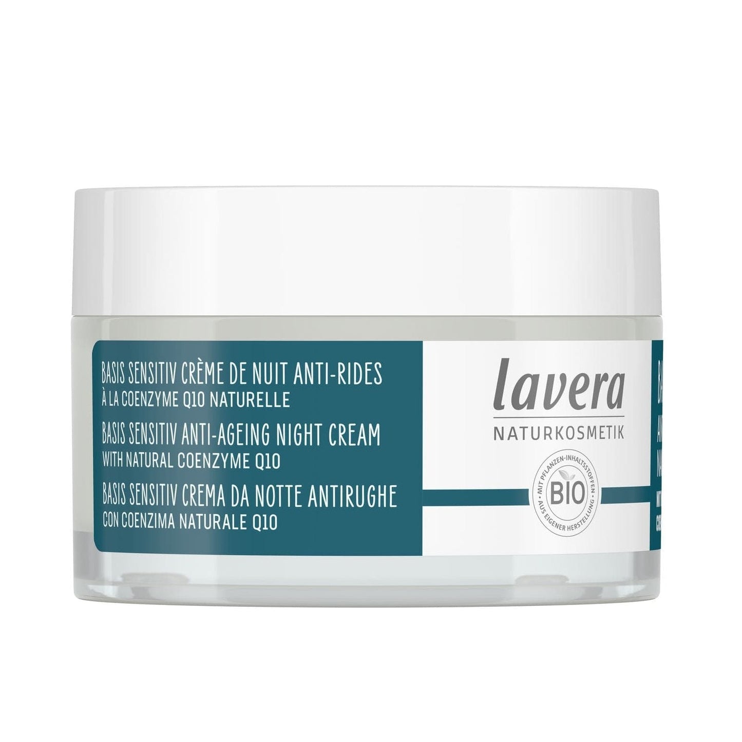 Organic Basic Sensitiv Q10 Anti - Ageing Night Cream 50ml - Lavera - Night cream - Eco Natural Products
