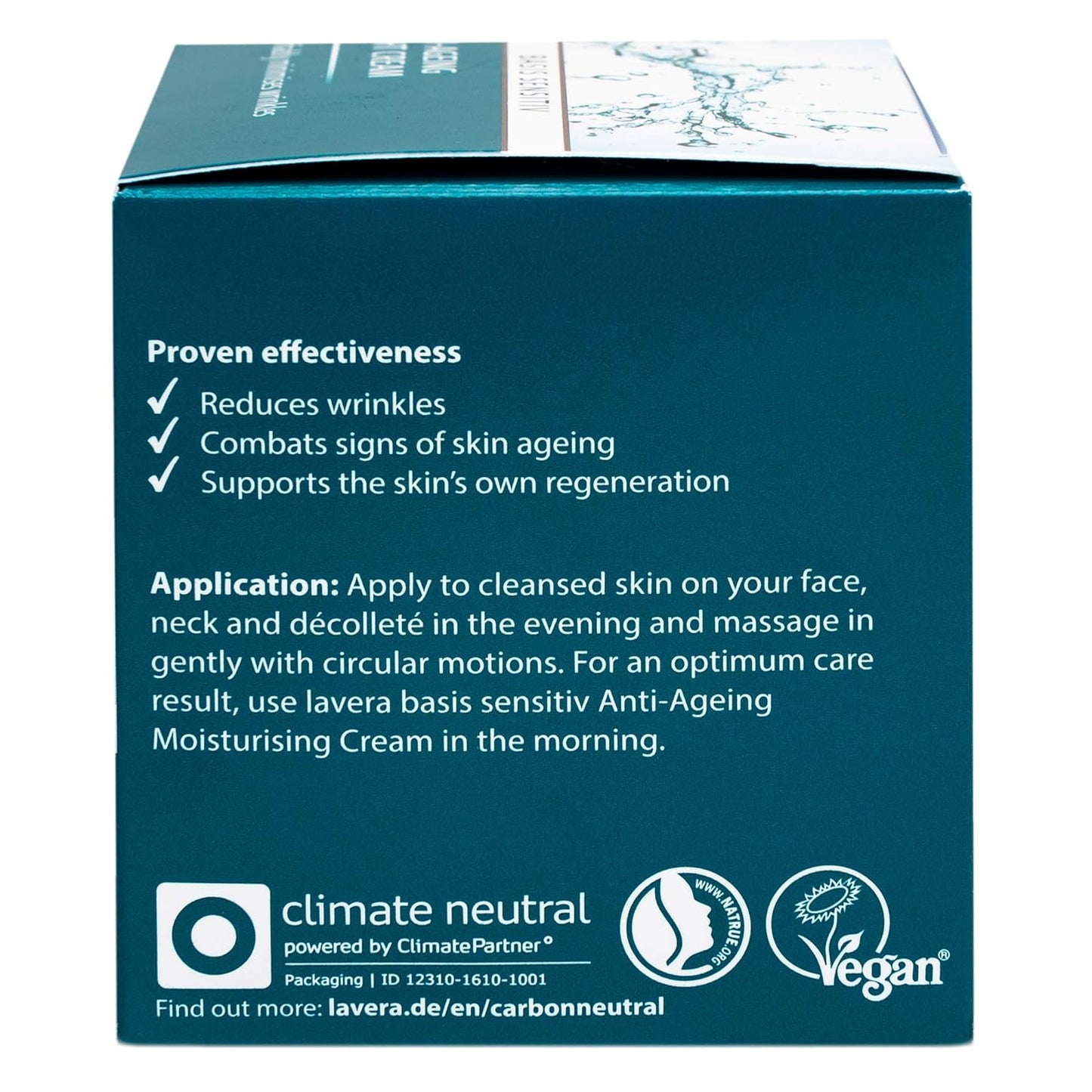 Organic Basic Sensitiv Q10 Anti - Ageing Night Cream 50ml - Lavera - Night cream - Eco Natural Products