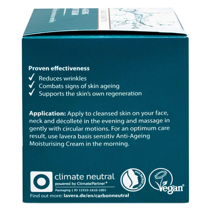 Organic Basic Sensitiv Q10 Anti - Ageing Night Cream 50ml - Lavera - Night cream - Eco Natural Products