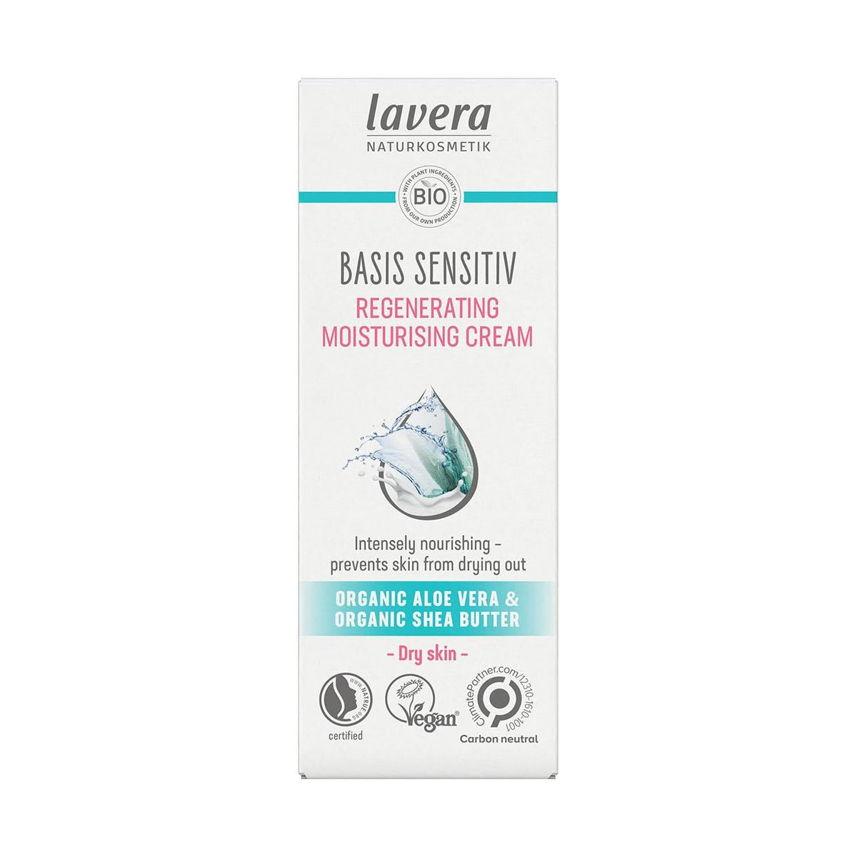Organic Basic Sensitiv Regenerating Moisturising Cream 50ml - Lavera - Moisturising cream - Eco Natural Products