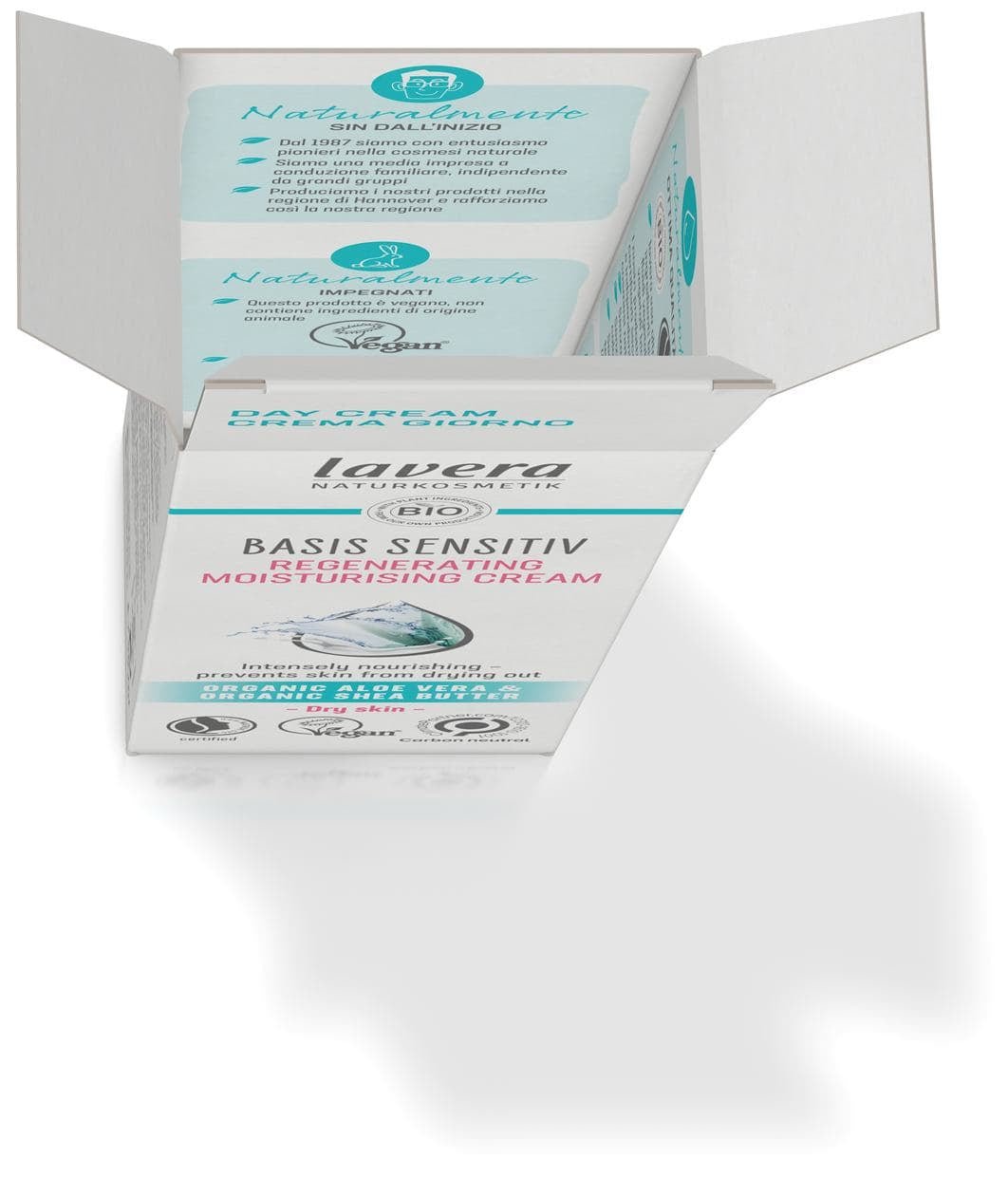 Organic Basic Sensitiv Regenerating Moisturising Cream 50ml - Lavera - Moisturising cream - Eco Natural Products