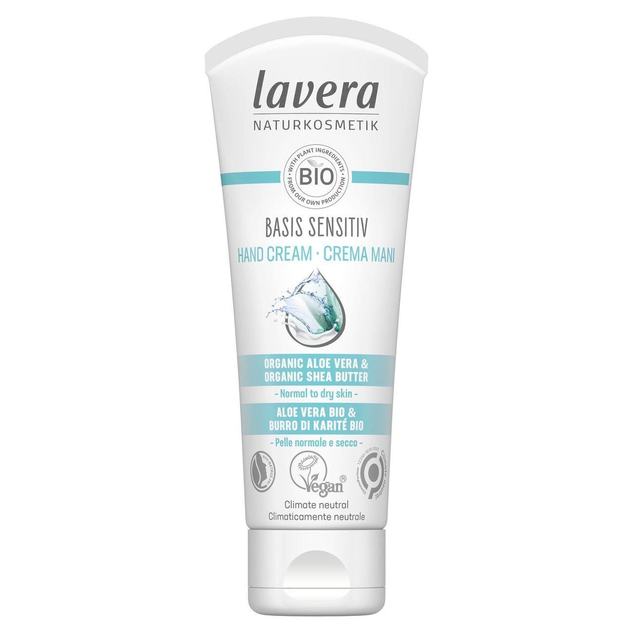 Organic Basis Sensitive Hand Cream 75ml [BLACK FRIDAY] - Eco Natural Products - Lavera - Hand Cream