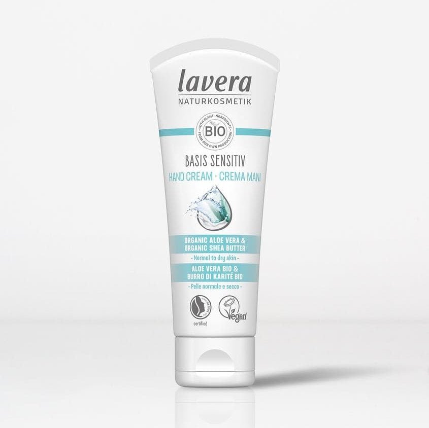 Organic Basis Sensitive Hand Cream 75ml - Lavera - Hand Cream - Eco Natural Products