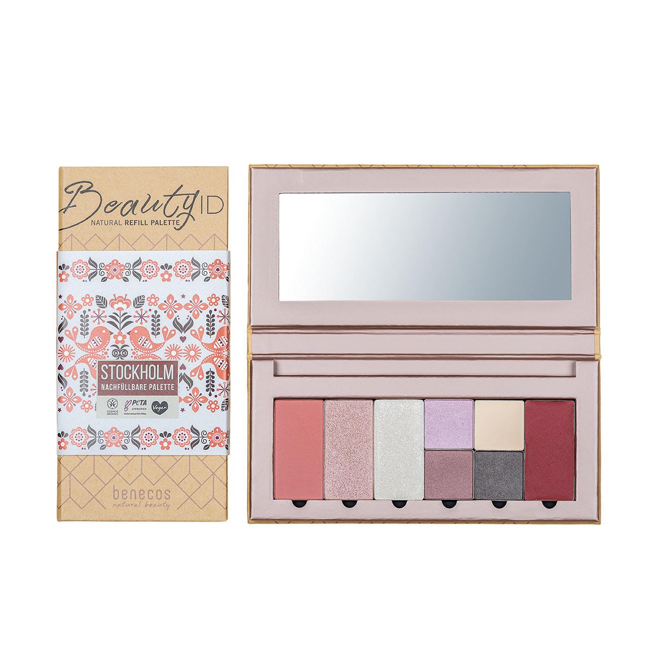 Organic Beauty ID Stockholm Large Palette - Benecos - Make up palette - Eco Natural Products