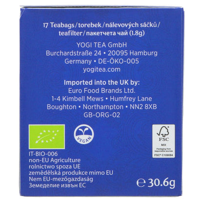 Organic Bedtime Herbal Tea 17bag - Yogi Tea - Tea - Eco Natural Products