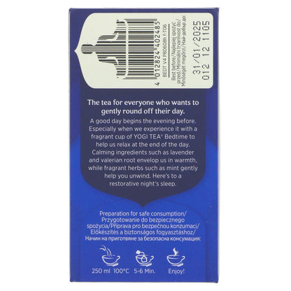 Organic Bedtime Herbal Tea 17bag - Yogi Tea - Tea - Eco Natural Products