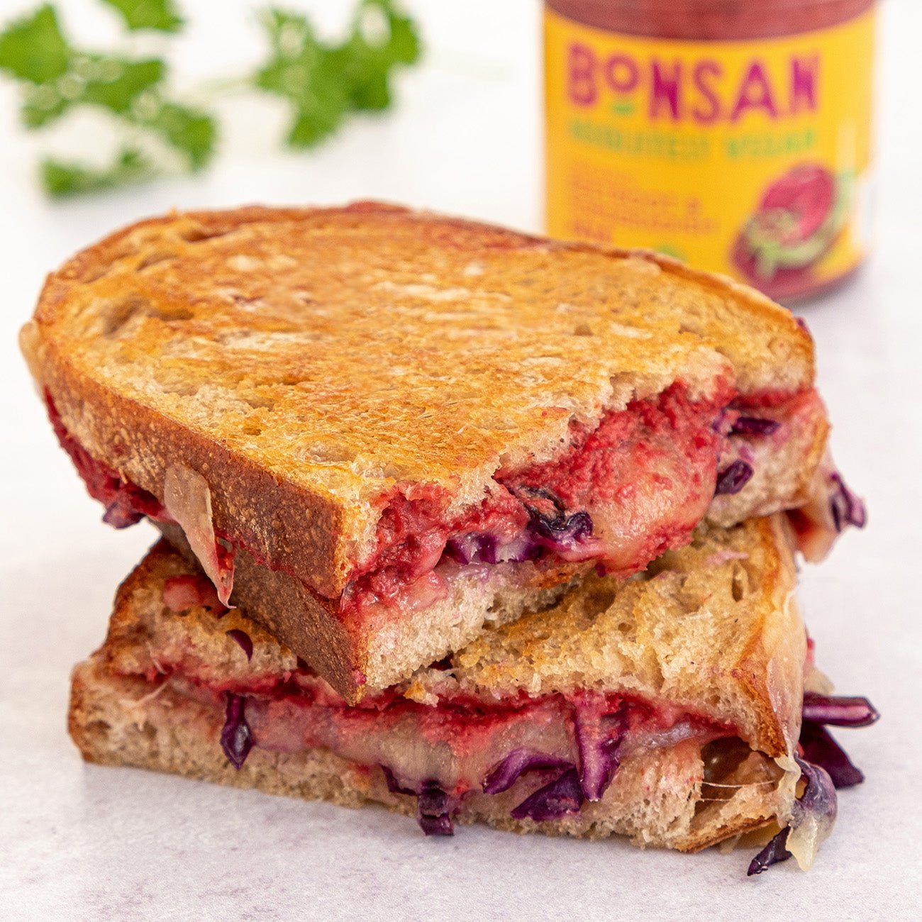 Organic Beetroot and Horseradish Vegan Pate 130g - Bonsan - Pate - Eco Natural Products
