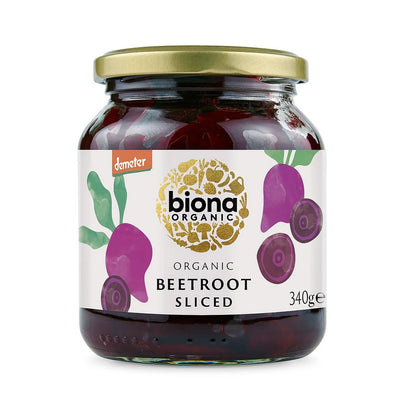 Organic Beetroot Sliced 340g - Biona - Preserved Vegetables - Eco Natural Products