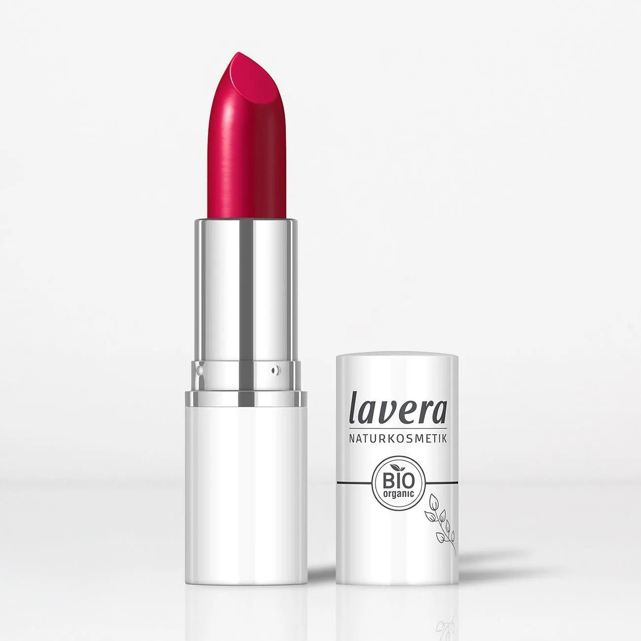 Organic Berry Red 10 Cream Glow Lipstick 4.5g - Lavera - Lipsticks - Lavera