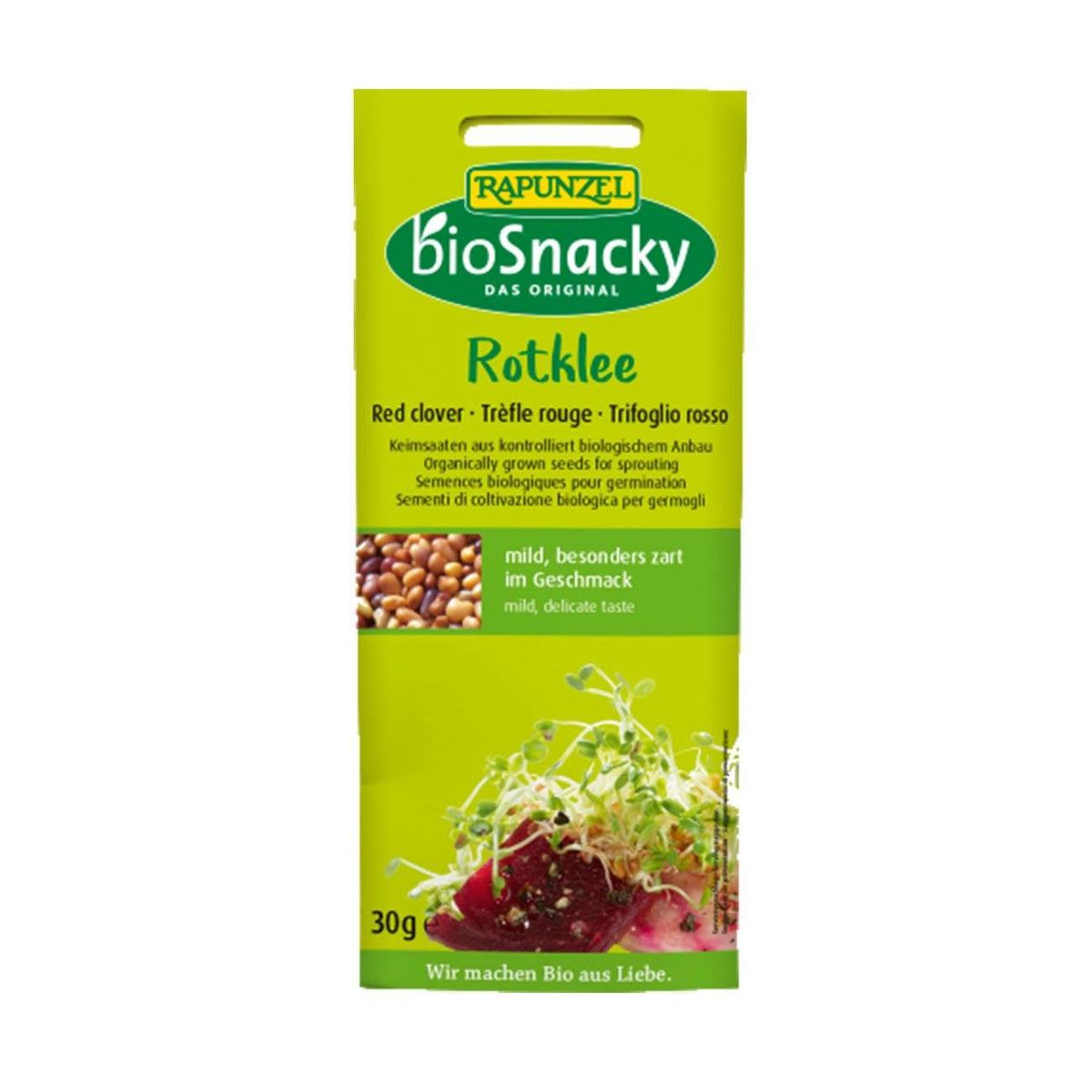Organic BioSnacky Red Clover Sprouting Seeds 30g - A. Vogel - Sprouting seeds - A. Vogel