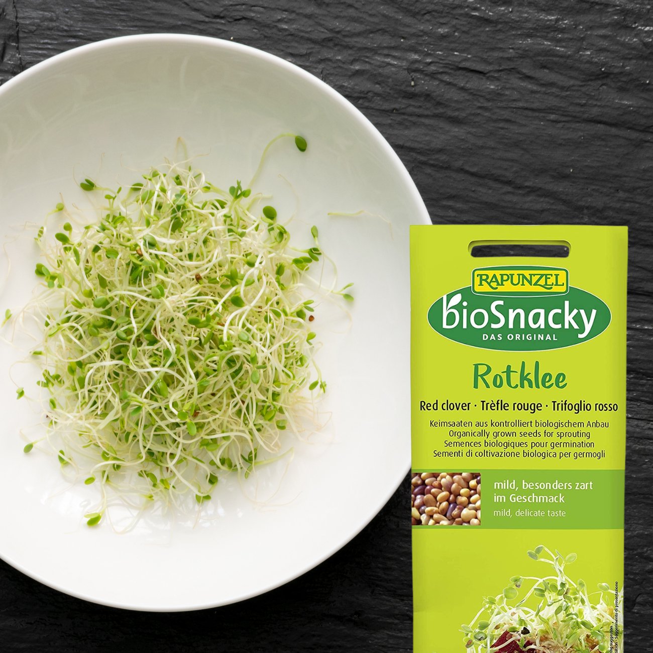 Organic BioSnacky Red Clover Sprouting Seeds 30g - A. Vogel - Sprouting seeds - Eco Natural Products