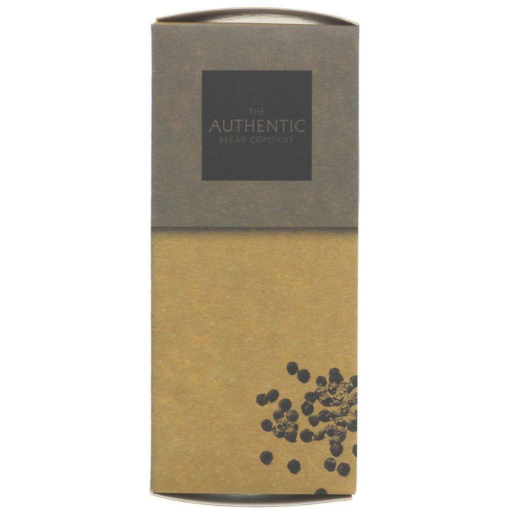 Organic Biscuit Sea Salt & Black Pepper 100g - Authentic Bread Company - Snack - Eco Natural Products