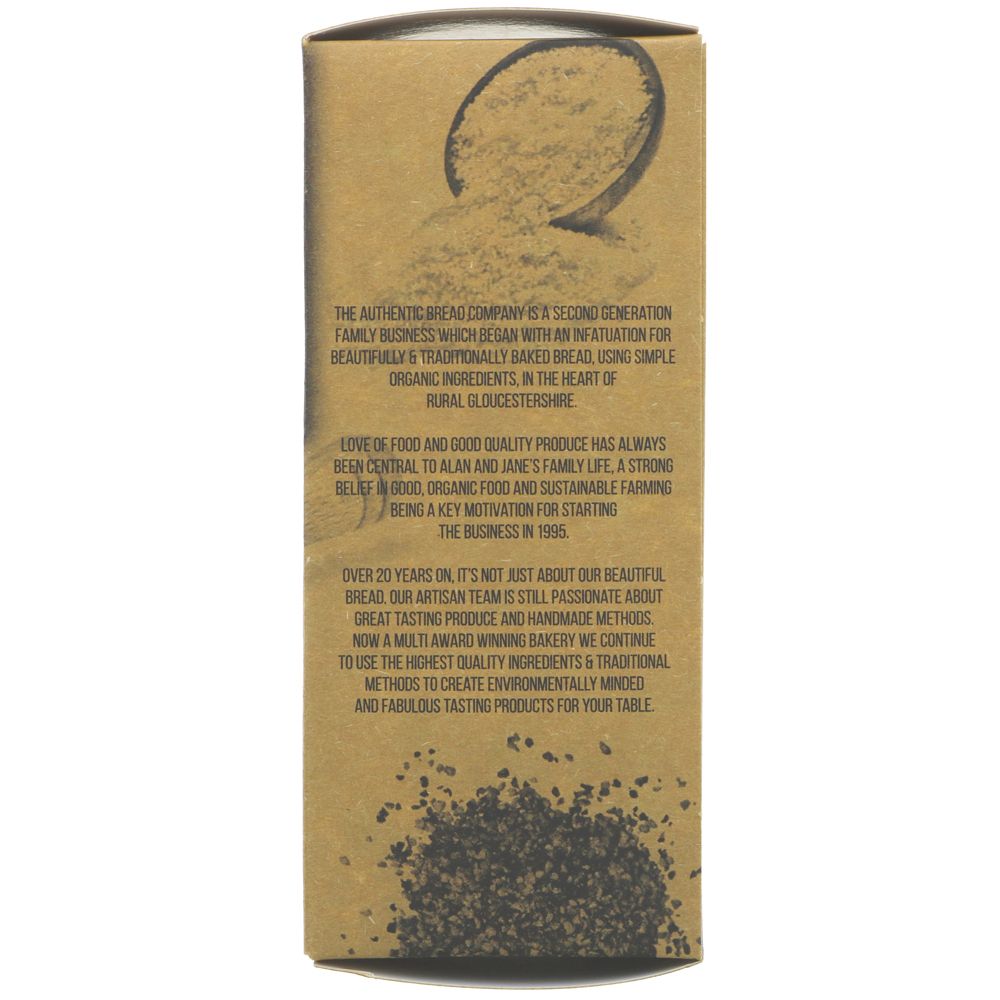 Organic Biscuit Sea Salt & Black Pepper 100g - Authentic Bread Company - Snack - Eco Natural Products